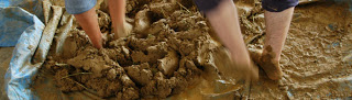 intonaci terra cruda piedi